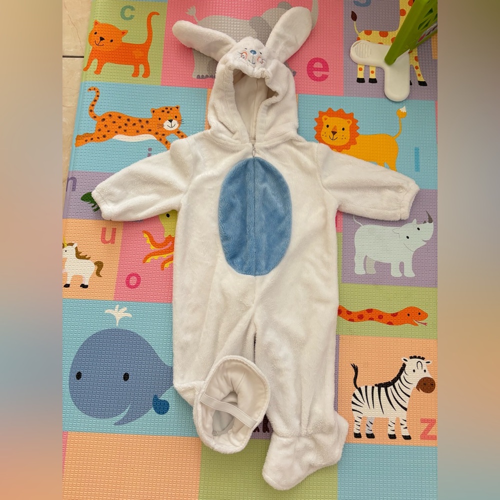 White Rabbit Costume For Little Ones